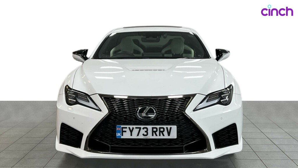 Lexus RC Rc F White #12