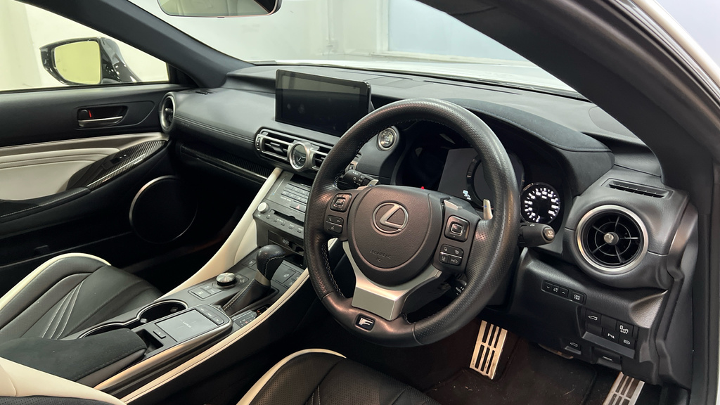 Lexus RC Rc F White #14