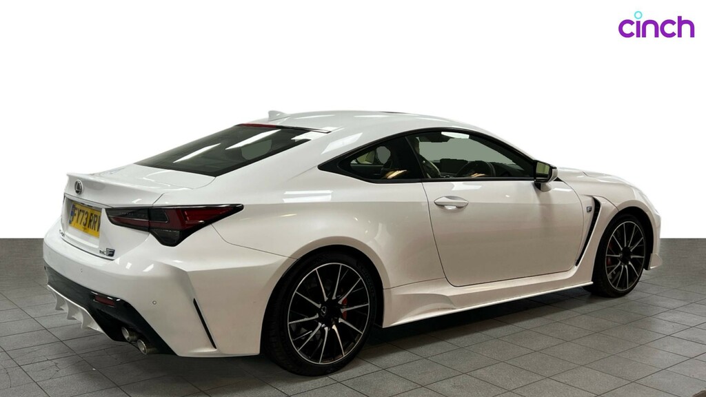 Lexus RC Rc F White #5
