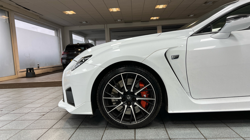 Lexus RC Rc F White #28