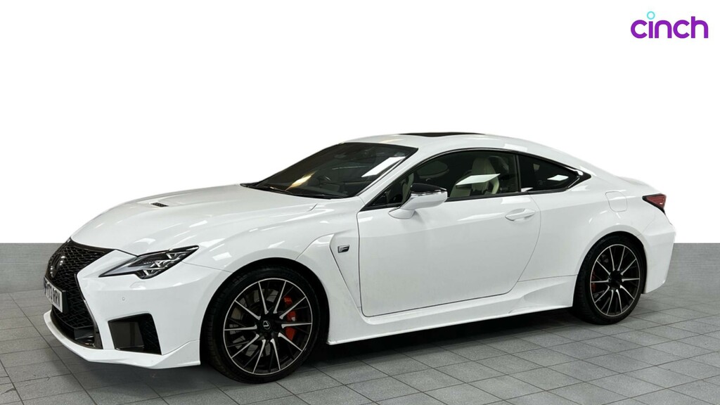 Lexus RC Rc F White #11