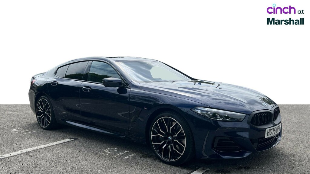 BMW 8 Series Gran Coupe M Sport Blue #1