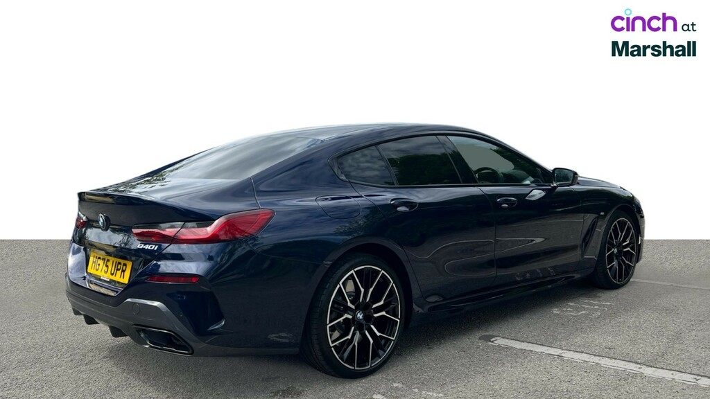 BMW 8 Series Gran Coupe M Sport Blue #4