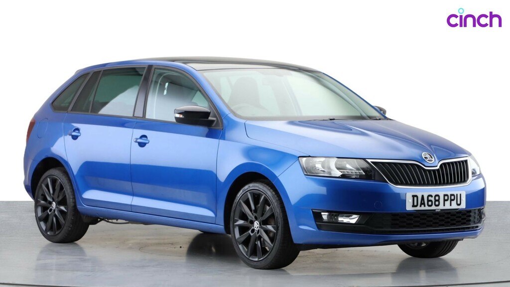 Skoda Rapid Spaceback 1.0 Tsi Se Tech Euro 6 S S Blue #1