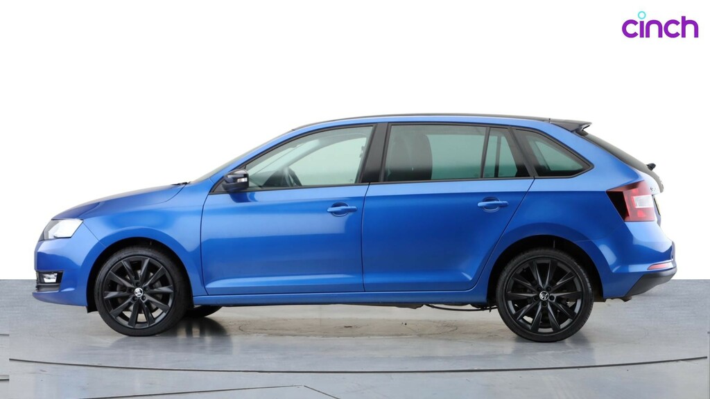 Skoda Rapid Spaceback 1.0 Tsi Se Tech Euro 6 S S Blue #8