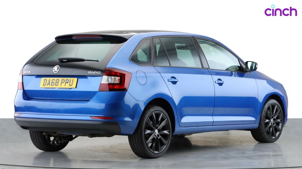 Skoda Rapid Spaceback 1.0 Tsi Se Tech Euro 6 S S Blue #3