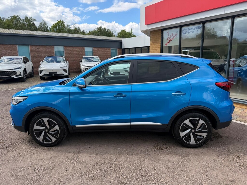 MG ZS 51.1Kwh Trophy Connect VU74MZG Blue #5