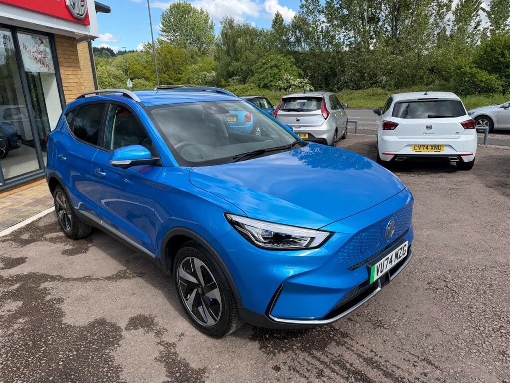 MG ZS 51.1Kwh Trophy Connect VU74MZG Blue #3