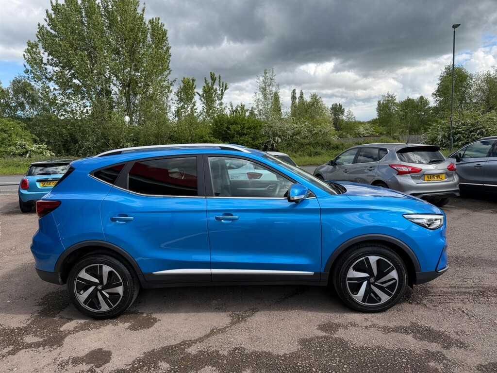 MG ZS 51.1Kwh Trophy Connect VU74MZG Blue #4