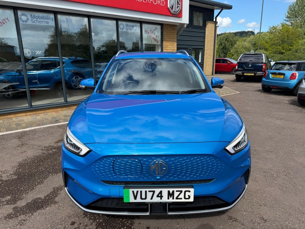 MG ZS 51.1Kwh Trophy Connect VU74MZG Blue #2