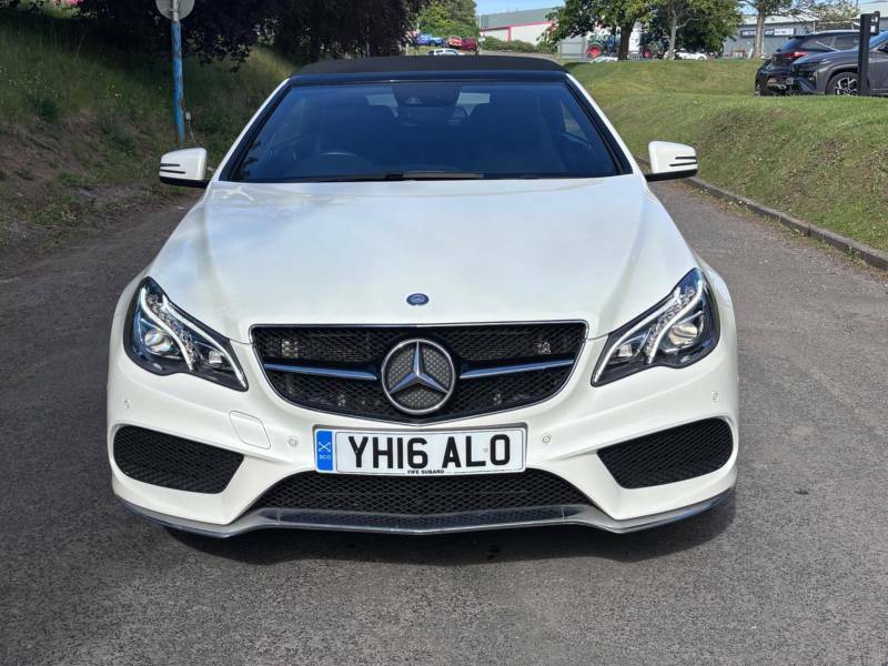 Mercedes-Benz E Class 3.5 E400 V6 Amg Line Edition Cabriolet G-tronic E White #2