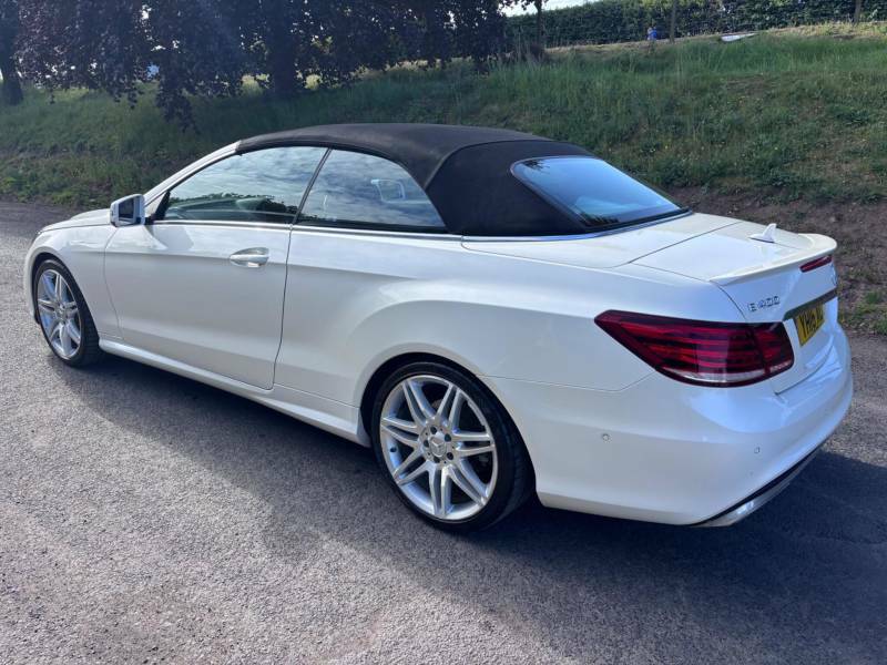 Mercedes-Benz E Class 3.5 E400 V6 Amg Line Edition Cabriolet G-tronic E White #5