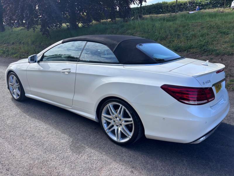 Mercedes-Benz E Class 3.5 E400 V6 Amg Line Edition Cabriolet G-tronic E White #6