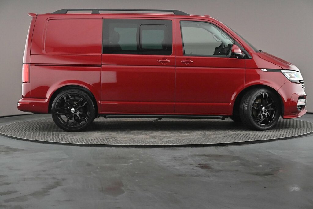Volkswagen Transporter T32 Kombi Highline Swb 204 Ps 2.0 Tdi 7Sp Dsg 4Mot FY72AXJ Red #5