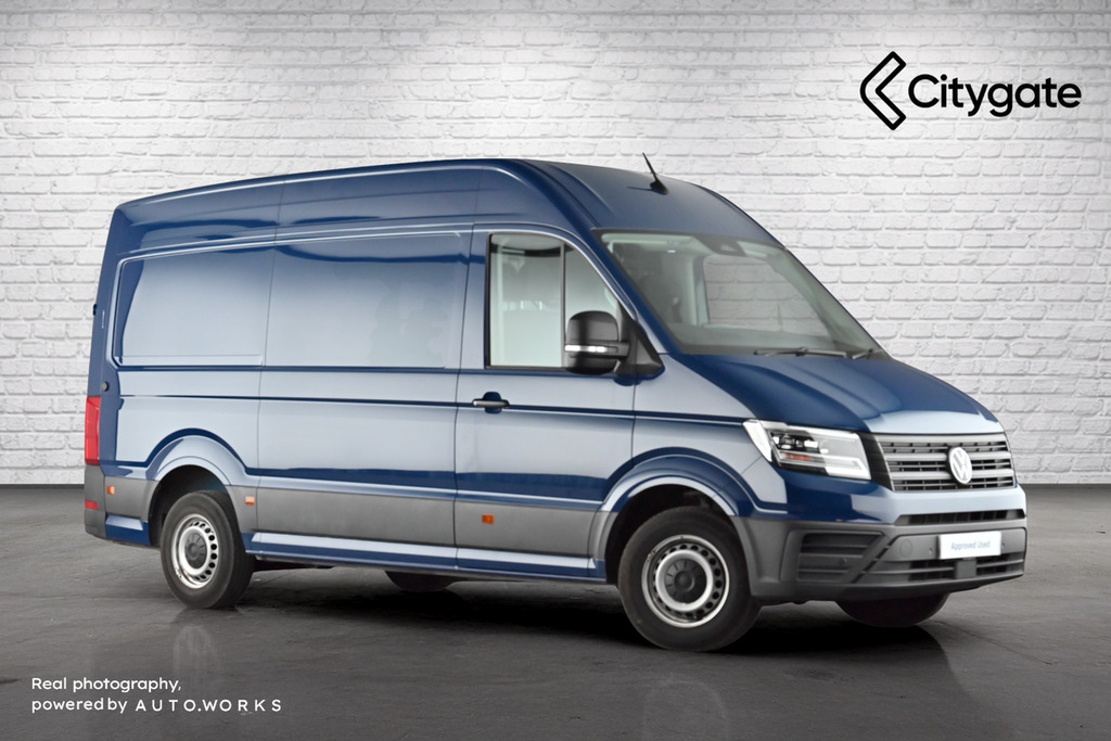 Volkswagen Crafter Cr35 Panel Van Commerce Plus Mwb 140 Ps 2.0 Tdi 6S Blue