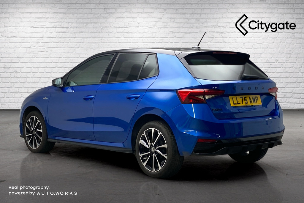 Skoda Fabia Hatch Monte Carlo Edition 1.0 Tsi 116 Ps Dsg LL75AWP Blue #3