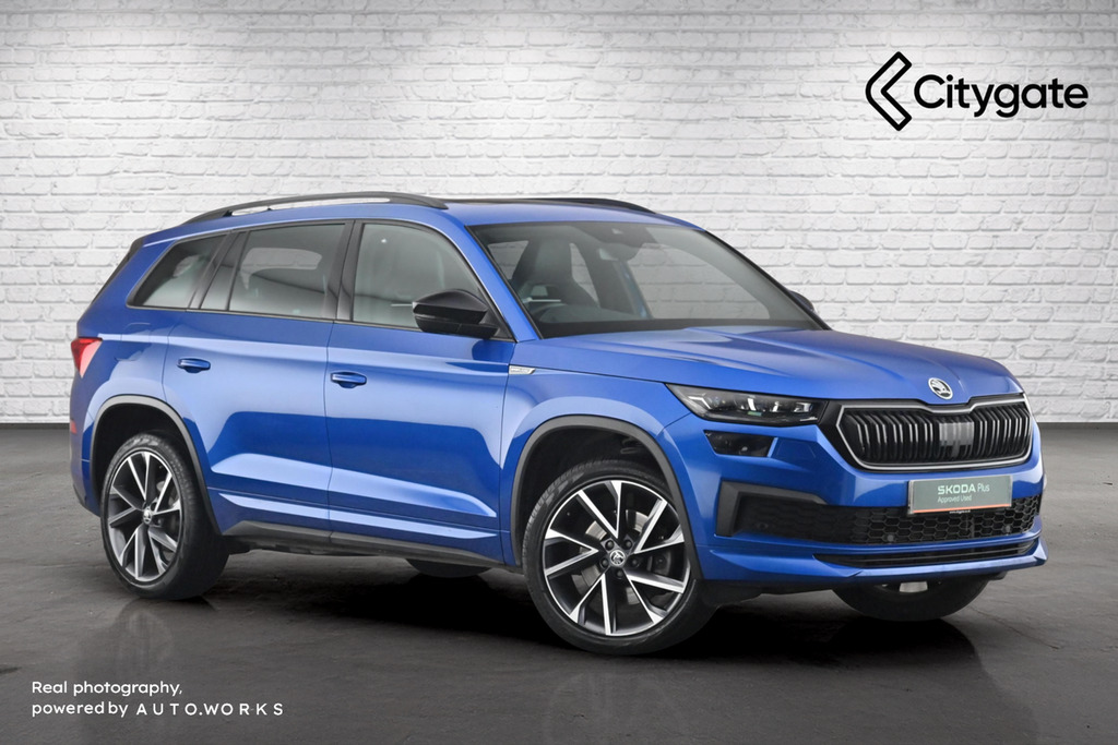 Skoda Kodiaq Sportline 7 Seats 2.0 Tdi 200 Ps 4X4 Dsg Blue