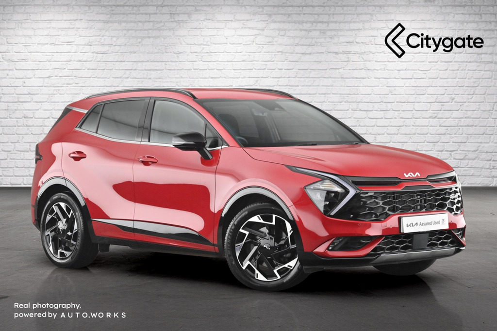 Kia Sportage 1.6 T-gdi Mhev Gt-line Suv Hybrid Dct E Red