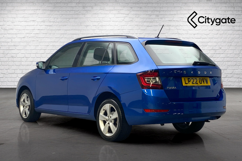 Skoda Fabia Se L 1.0 Tsi 95 Ps Dsg LP22OVW Blue #3