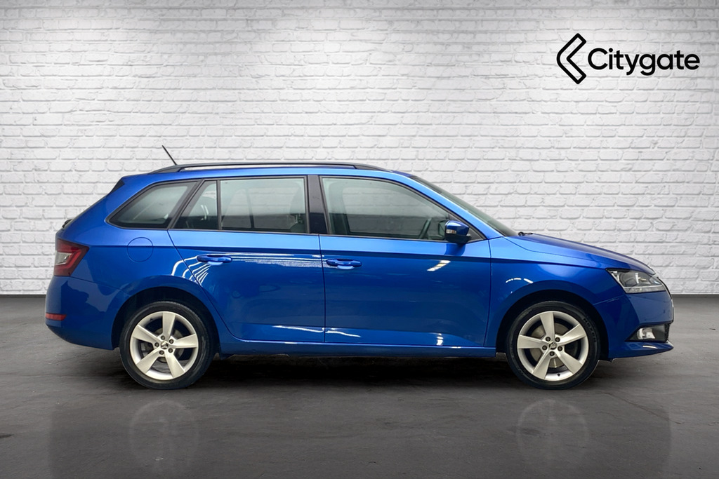 Skoda Fabia Se L 1.0 Tsi 95 Ps Dsg LP22OVW Blue #4