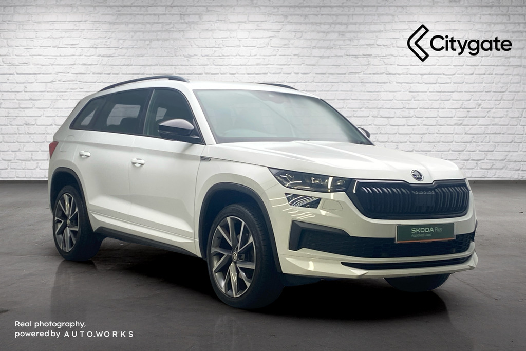 Skoda Kodiaq Sportline 7 Seats 1.5 Tsi 150 Ps Dsg White