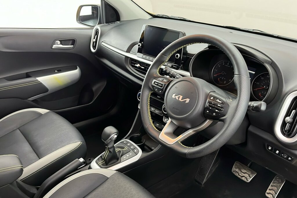 Kia Picanto 1.0 Dpi X-line S Hatchback Amt Euro 6 RY73CZT Yellow #6