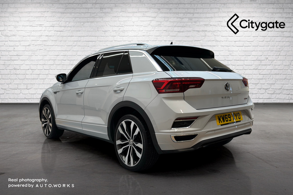 Volkswagen T-Roc R-line 2.0 Tsi 4Motion 190Ps 7-Speed Dsg KW69XYO Silver #3