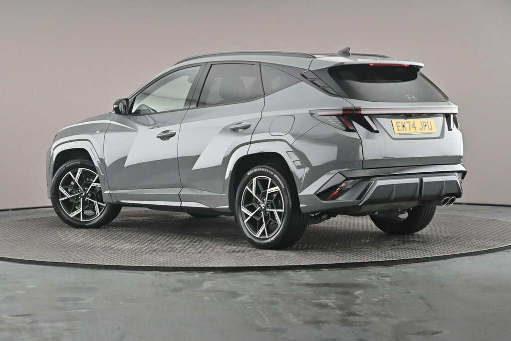 Hyundai Tucson 1.6 T-gdi N Line S Suv Hybrid Euro EK74JPU Grey #2