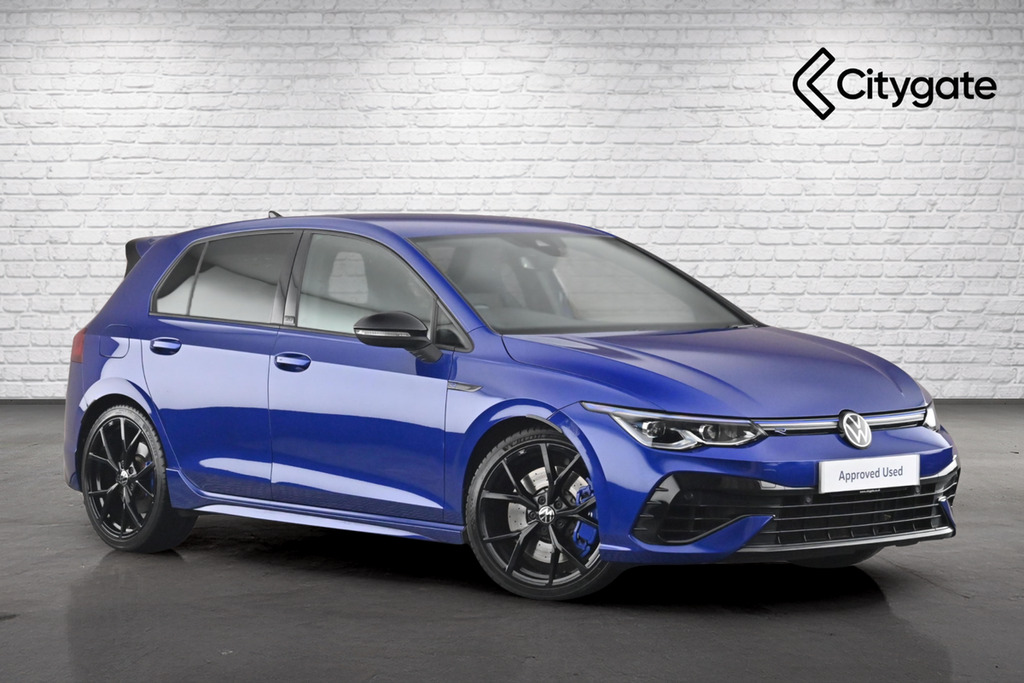 Volkswagen Golf 8 R 20 Years 2.0 Tsi 4Motion 333Ps 7-Speed Dsg 5 D Blue