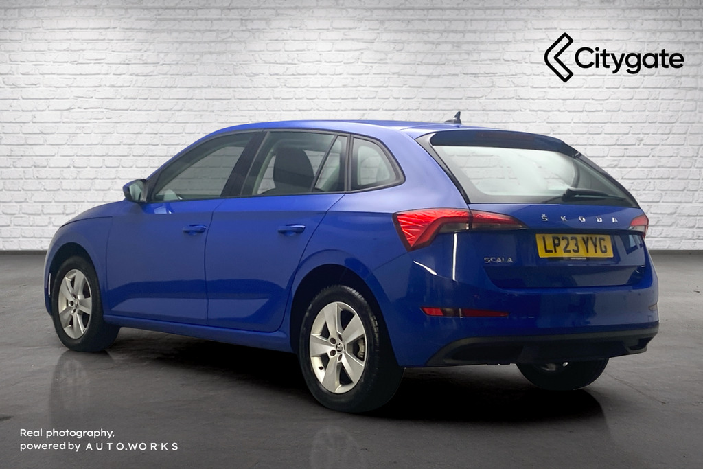 Skoda Scala Se 1.5 Tsi 150 Ps Dsg Blue #3