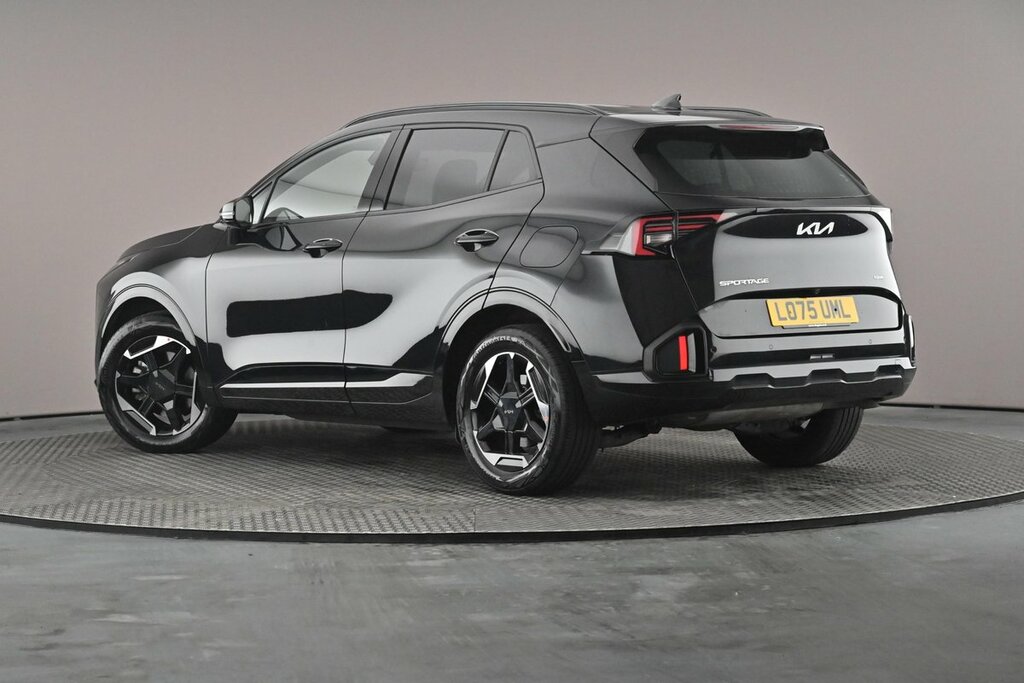 Kia Sportage 1.6 T-gdi Gt-line Suv Dct Euro 6 Ss LO75UML Black #2