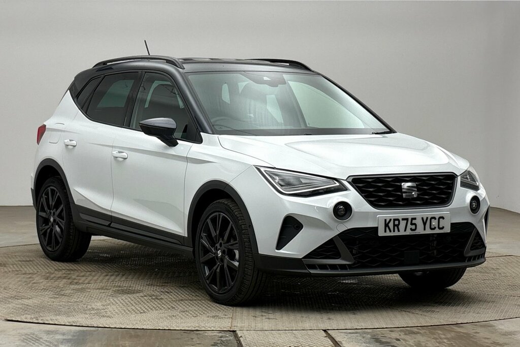 Seat Arona Fr Black Edition 1.0 Tsi 115 7-Speed Dsg-au White