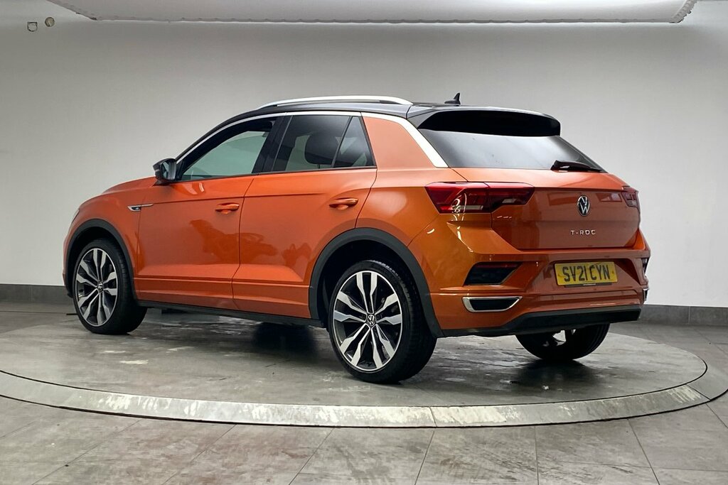 Volkswagen T-Roc R-line 1.5 Tsi 150Ps Evo 7-Speed Dsg SV21CYN Orange #2