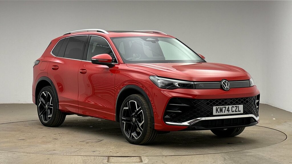 Volkswagen Tiguan R-line 2.0 Tsi 265Ps 7-Speed Dsg 4Motion Red