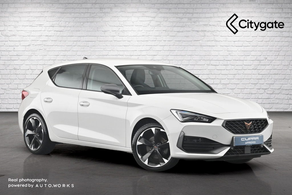 Cupra Leon Hatch V1 1.5 Etsi Evo Afv 150 7-Speed Aut White