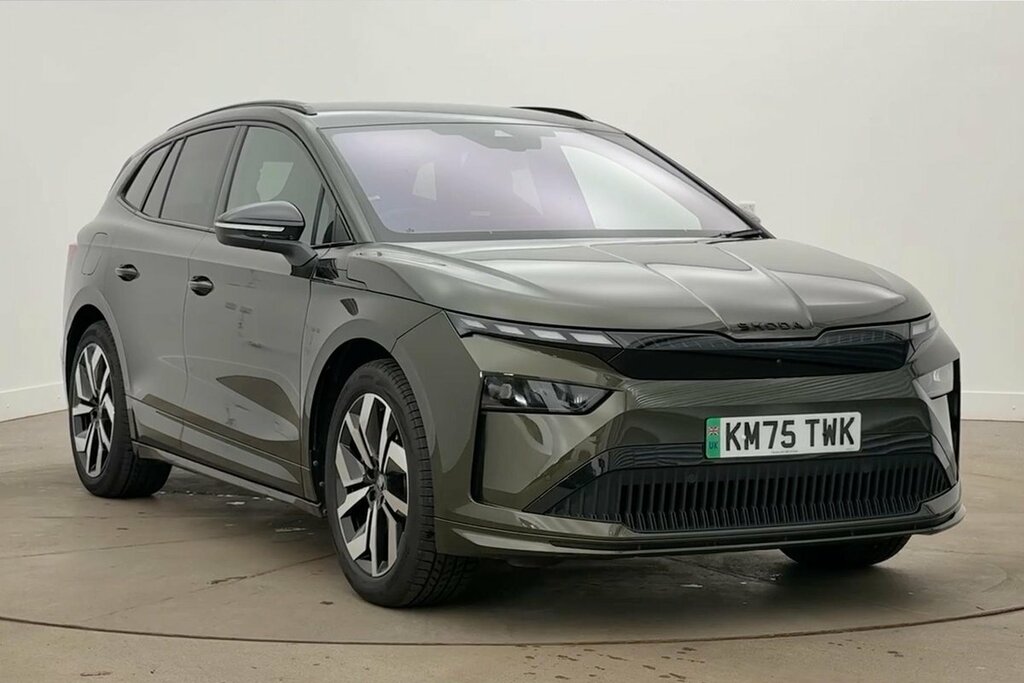 Skoda ENYAQ Sportline 85 82 Kwh 286 Ps Single Speed Green
