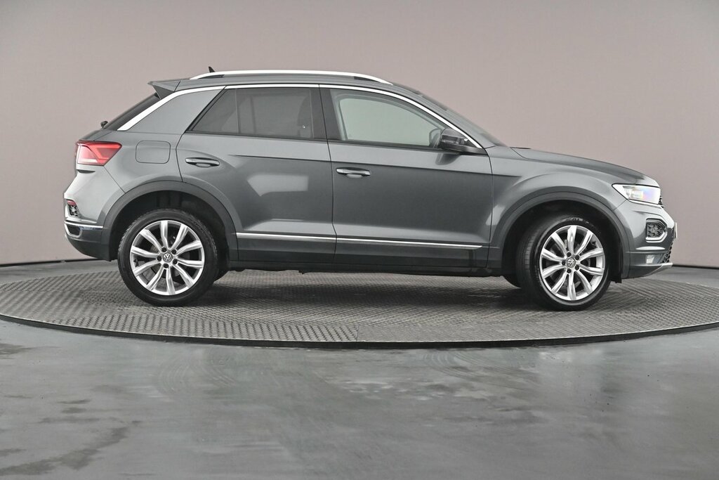 Volkswagen T-Roc Sel 2.0 Tdi 150Ps 7-Speed Dsg Grey #4