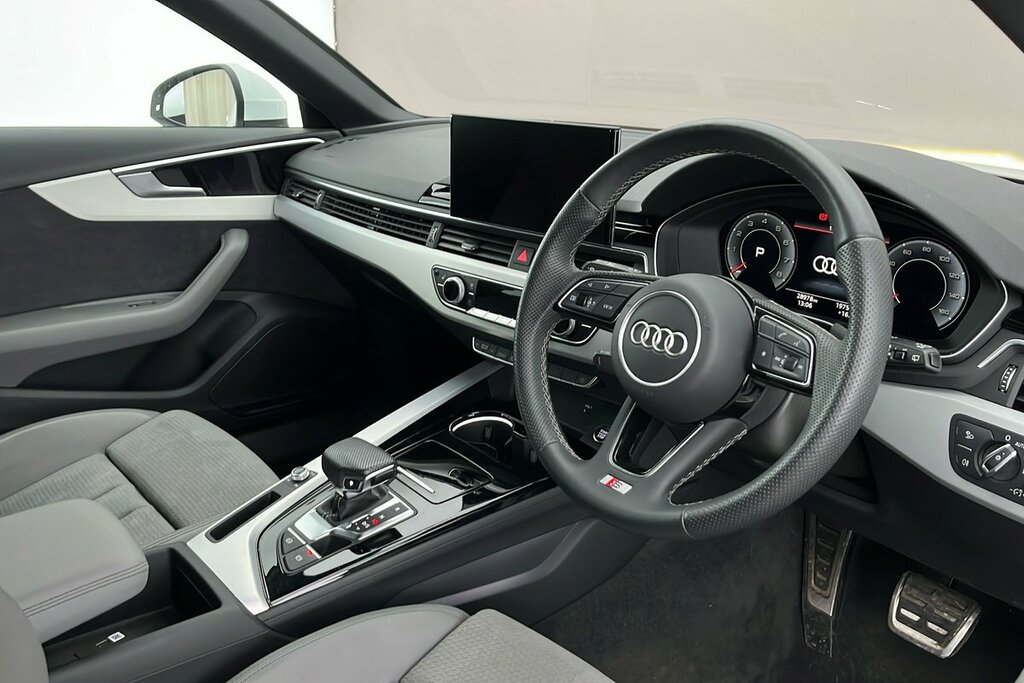 Audi A4 Avant S Line 40 Tfsi 204 Ps S Tronic GV73VBT White #6