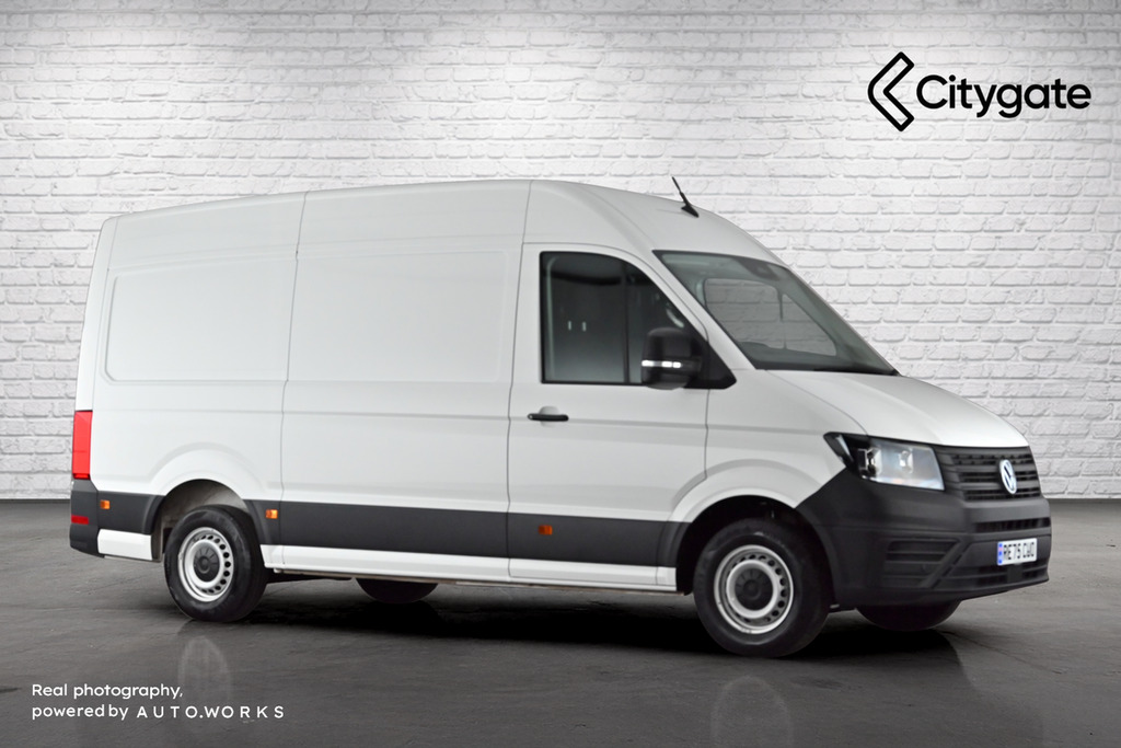 Volkswagen Crafter Cr35 Panel Van Commerce Mwb 140 Ps 2.0 Tdi 6Sp Man White