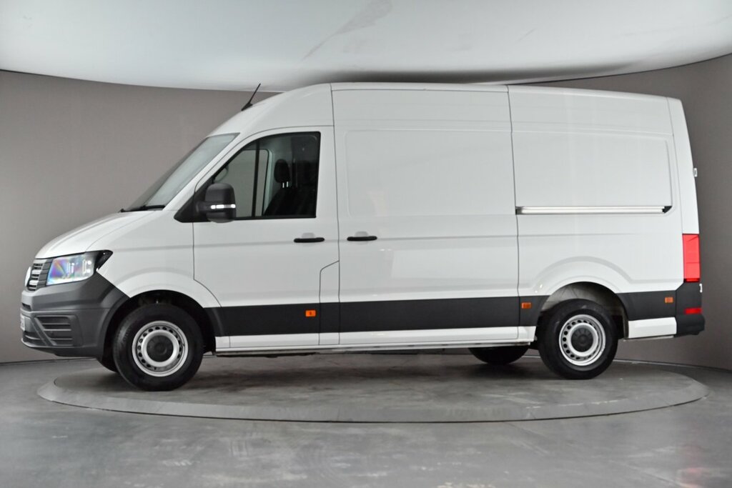 Volkswagen Crafter Cr35 Panel Van Commerce Mwb 140 Ps 2.0 Tdi 6Sp Man RE75CUO White #5
