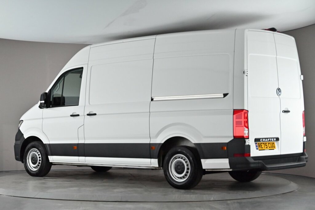 Volkswagen Crafter Cr35 Panel Van Commerce Mwb 140 Ps 2.0 Tdi 6Sp Man RE75CUO White #3