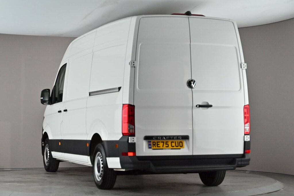 Volkswagen Crafter Cr35 Panel Van Commerce Mwb 140 Ps 2.0 Tdi 6Sp Man RE75CUO White #4