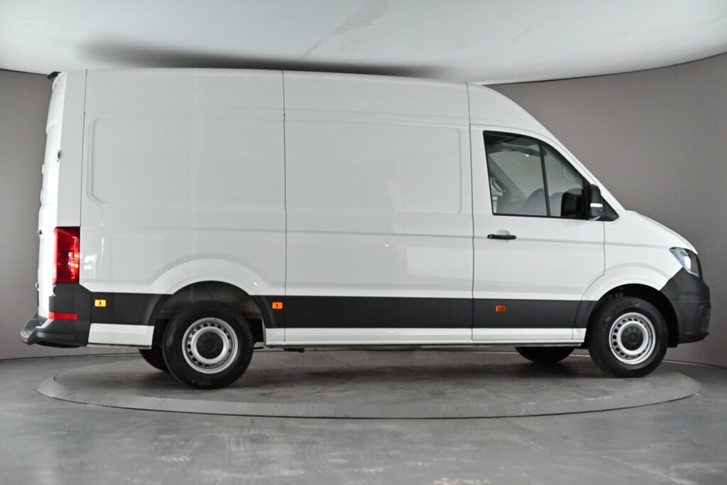 Volkswagen Crafter Cr35 Panel Van Commerce Mwb 140 Ps 2.0 Tdi 6Sp Man RE75CUO White #2