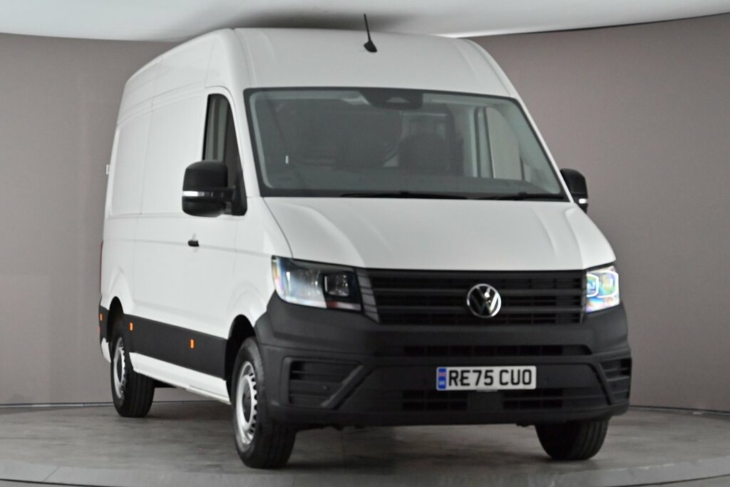 Volkswagen Crafter Cr35 Panel Van Commerce Mwb 140 Ps 2.0 Tdi 6Sp Man RE75CUO White #6