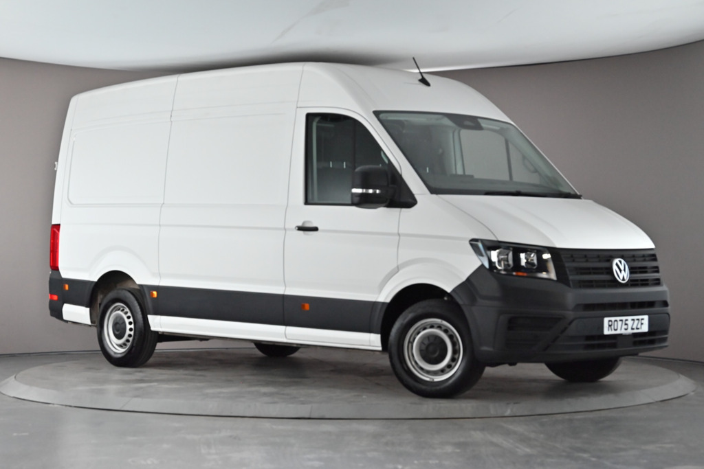 Volkswagen Crafter Cr35 Panel Van Commerce Mwb 140 Ps 2.0 Tdi 6Sp Man White