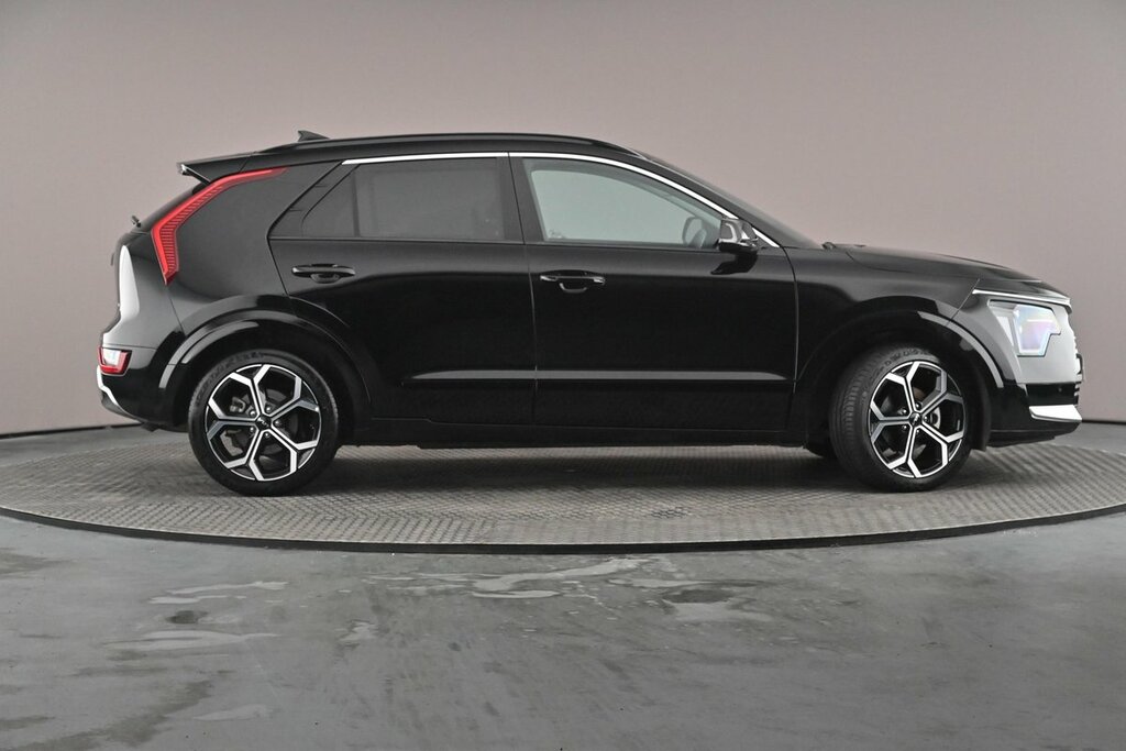 Kia Niro 1.6H Gdi 3 Suv Hybrid Dct Euro 6 Ss LJ25OOK Black #4