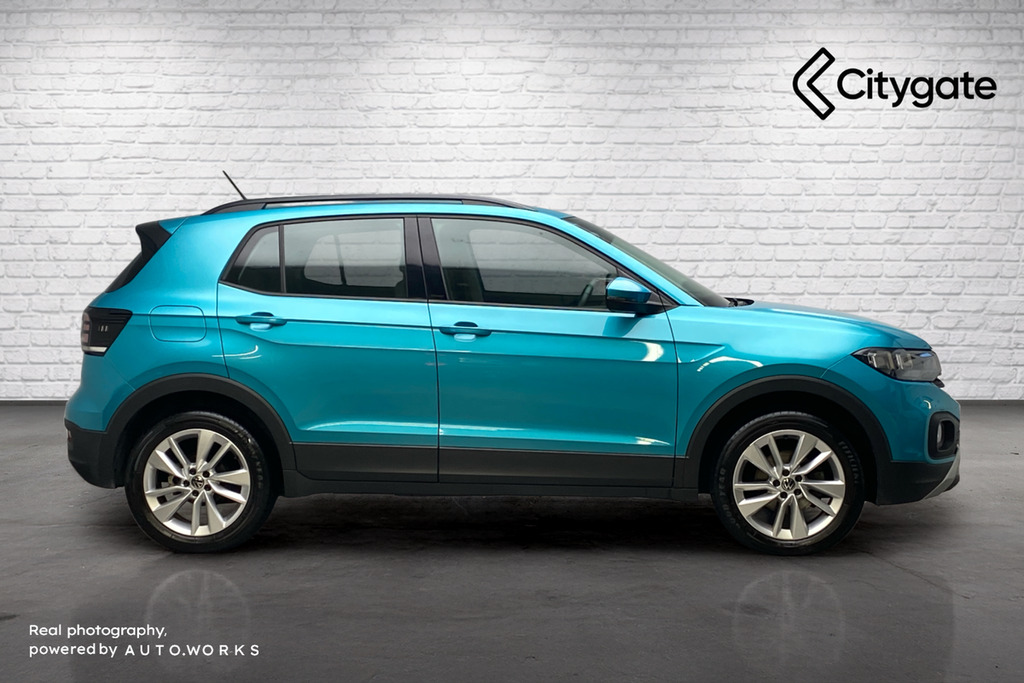 Volkswagen T-Cross Se 1.0 Tsi 110Ps 7-Speed Dsg FD72USN Blue #4