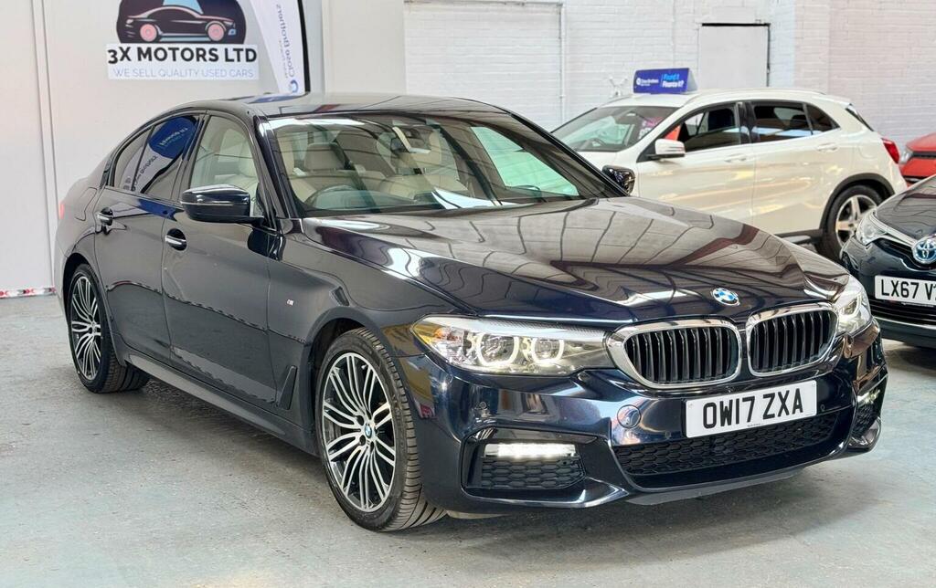 BMW 5 Series 2.0 520D M Sport Xdrive Euro 6 Ss Black