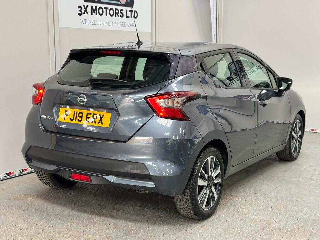 Nissan Micra 0.9 Ig-t Acenta Limited Edition Euro 6 Ss PJ19ERX Grey #5