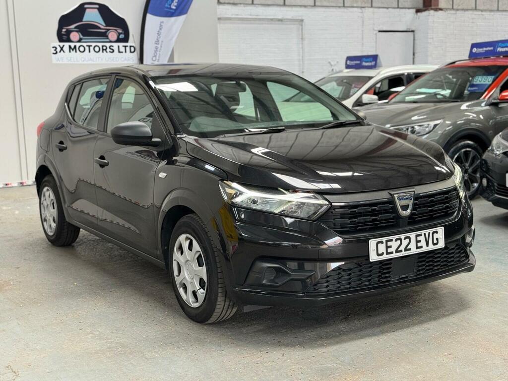 Dacia Sandero 1.0 Sce Essential Euro 6 Ss CE22EVG Black #2